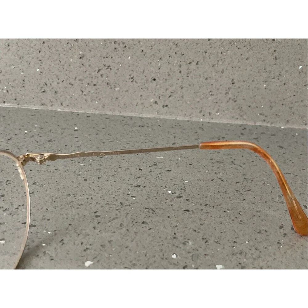 Seiko Eyeglasses Frames Only T359 Japan Pure Titanium 54-16-135 Gold Pink
